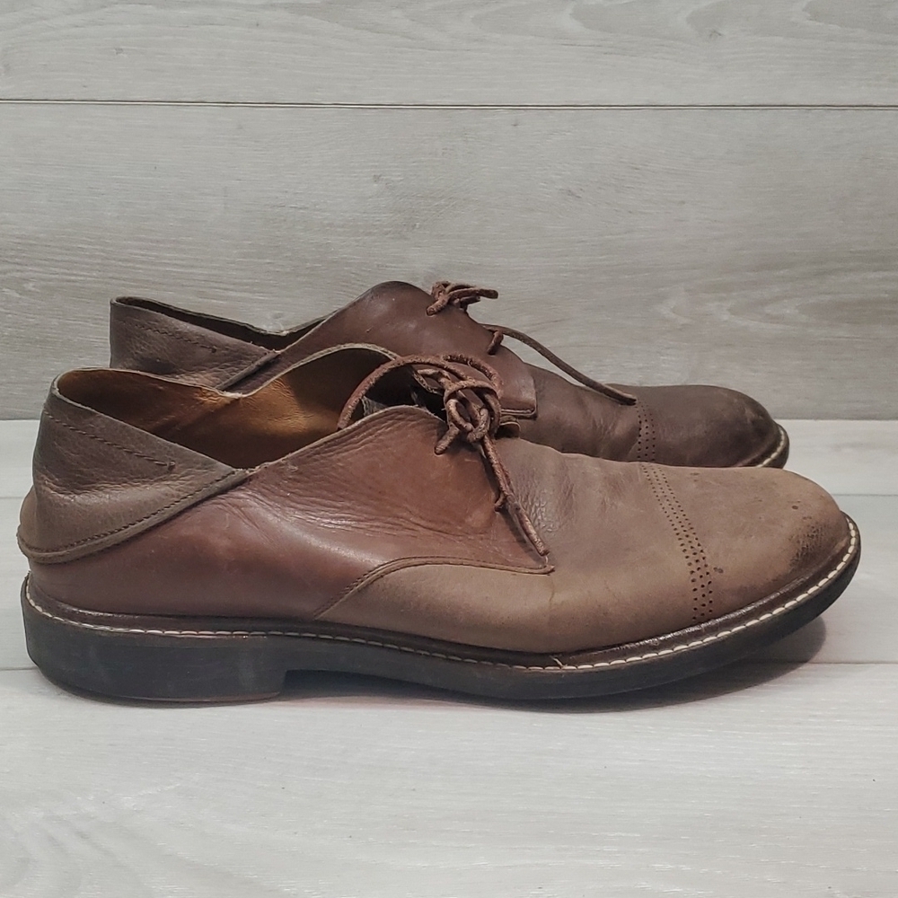 Olukai Mens Walino 10257 SASA Oxford Loafer Slip on Leather shoes sz 12